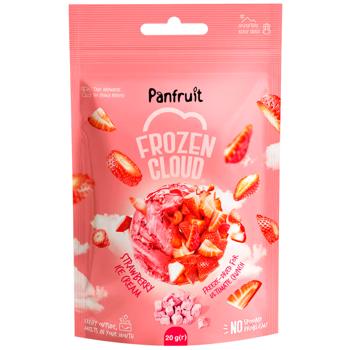 Снек сублімований Panfruit Полуничне морозиво 20г
