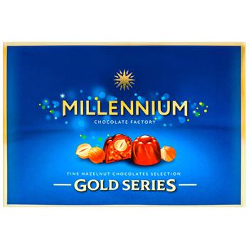 Millennium Gold Candies in Milk Chocolate with Nut Cream and Nuts 205g - buy, prices for ULTRAMARKET - photo 3