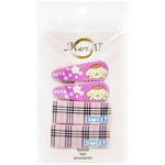 Mari N. Tik-Tak Hair Clip Set 4pcs in assortment