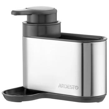 Ardesto Gray Detergent Organizer 8*12.7*16cm - buy, prices for ULTRAMARKET - photo 1