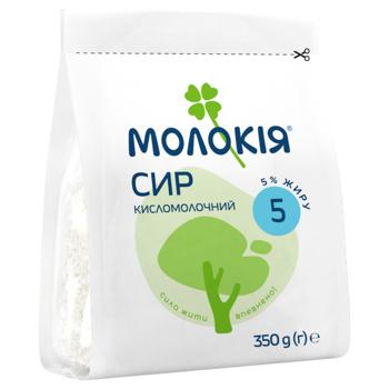 Сир кисломолочний Молокія 5% 350г - купити, ціни на Grono - фото 1
