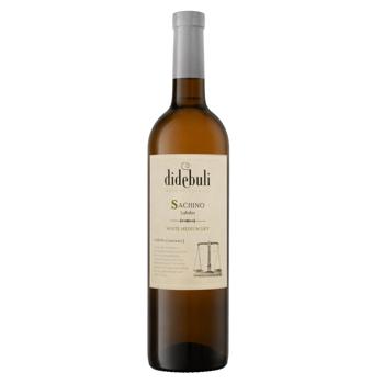 Didebuli Sachino White Semi-Dry Wine 11% 0.75l - buy, prices for NOVUS - photo 1