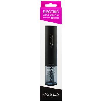 Koala 2in1 Black Electric Corkscrew with Batteries - buy, prices for WINETIME - photo 3