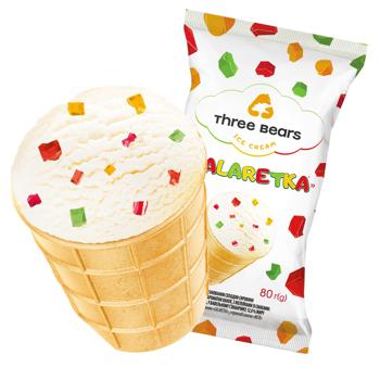 Three Bears Galaretka Ice Cream 80g - buy, prices for EKO Market - photo 1