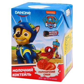 Коктейль молочний Danone полуниця 2,5% 212г в асортименті - купити, ціни на Біотус - фото 3