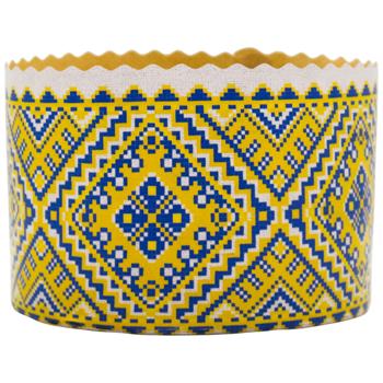 Форма для выпечки Любисток пасхальная бумажная 130*85мм - купить, цены на Grono - фото 3