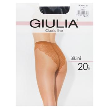 Колготки Giulia Maya Bikini женские nero 20ден 3р