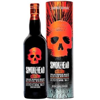 Виски Smokehead Rum Rebel Box 46% 0,7л - купить, цены на WINETIME - фото 3