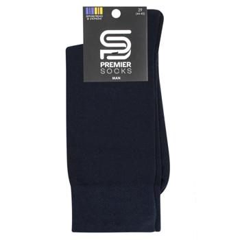 Шкарпетки Premier Socks Преміум чоловічі р.29 темно-синій