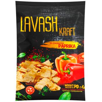 Лаваш Крафт зі смаком паприки 90г - купити, ціни на Восторг - фото 1