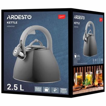 Ardesto Gemini Gray Kettle 2.5l - buy, prices for - photo 4