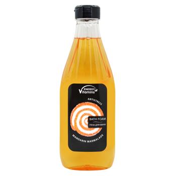 Energy Mandarin Marmalade Bath Foam 0.8l - buy, prices for NOVUS - photo 1