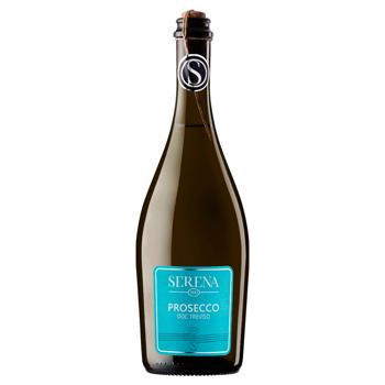 Вино ігристе Terra Serena Prosecco Frizzante DOC Treviso біле сухе 10.5% 0,75л - купити, ціни на ЕКО Маркет - фото 1