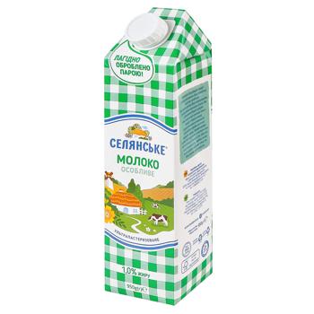 Selianske Osoblyve UHT Milk 1% 950g - buy, prices for NOVUS - photo 2
