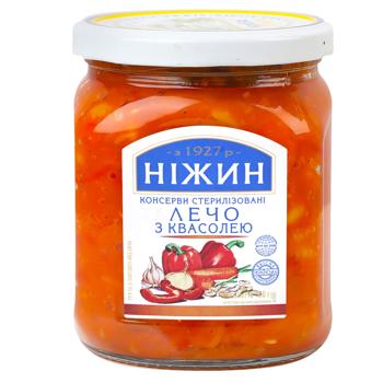 Лечо Ніжин з квасолею 450г