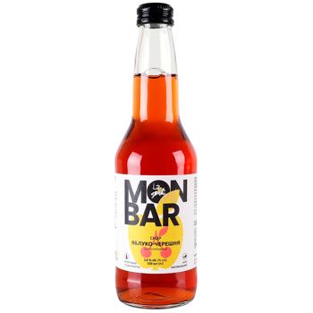 Monbar Apple-Cherry Semi-Sweet Cider 3.6% 0.33l - buy, prices for WINETIME - photo 1