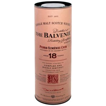 Виски Balvenie Pedro Ximenez Sherry Cask 18 лет 48,7% 0,7л - купить, цены на - фото 2
