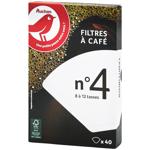 Auchan Filter For Coffee 40pcs