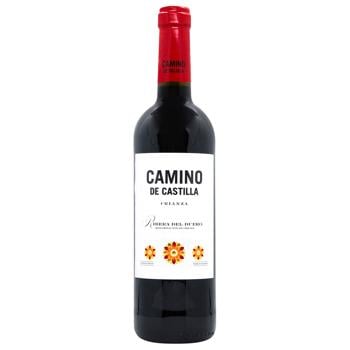 Вино Caminо de Castilla Сrianza Ribera del Duero красное сухое 14% 0,75л