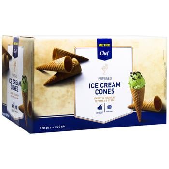 Metro Chef Ice Cream Cones 120pcs 320g - buy, prices for METRO - photo 3