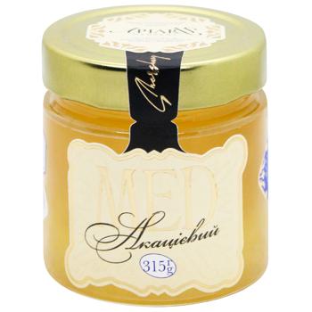 Мёд акациевый Apiary Harvest натуральный 315г - купить, цены на - фото 1