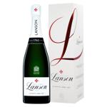 Шампанське Lanson Le White Label Sec біле сухе 12,5% 0,75л