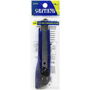 Svityaz Knife metal 18mm - buy, prices for Auchan - photo 1