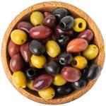 Оливки Kalimera Молоді з кісточкою 321-350 250г