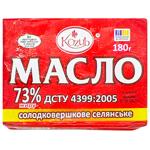 Kozub Selyanske Sweet Cream Butter 73% 180g