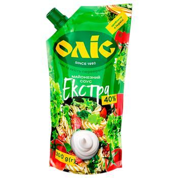 Olis Extra Mayonnaise Sauce 40% 300g - buy, prices for COSMOS - photo 1