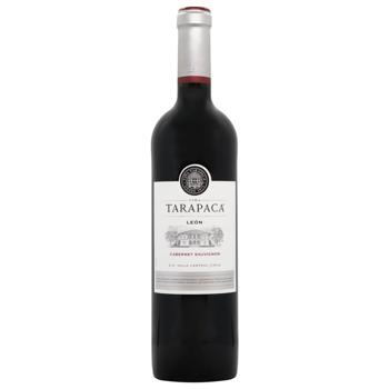 Вино Leon de Tarapaca Cabernet Sauvignon красное сухое 13,5% 0,75л - купить, цены на ULTRAMARKET - фото 1