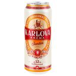 Пиво Karlova Krcma Jantar светлое фильтрованное 5,2% 0,5л