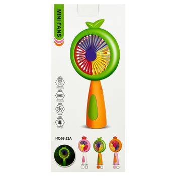Zed Portable Handheld Mini Fan with LED Lights 18х9х4.5cm - buy, prices for - photo 3