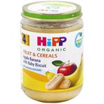 Hipp Apples with Bananas and Cookies Puree 190g