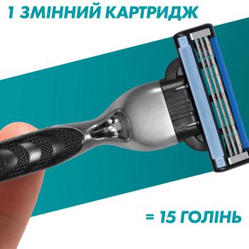 Картриджи для гоління Gillette Mach 3 змінні 4шт - купити, ціни на КОСМОС - фото 8