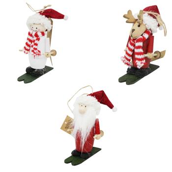 Koopman Snowman Christmas Tree Decoration 9х6х11cm in Assortment - buy, prices for NOVUS - photo 1