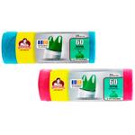 Pomichnytsya Trash Bag with Handles 60l 20pcs