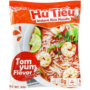 Локшина Cung Dinh Kool рисова зі смаком Том Ям 84г - купити, ціни на Cупермаркет "Харків" - фото 1