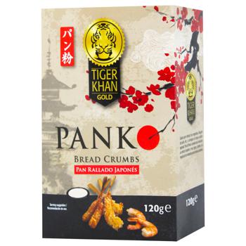 Tiger Khan Panko Breadcrumbs 120g - buy, prices for WINETIME - photo 1