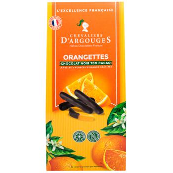 Chevaliers d'Argouges Candied Orange in Dark Chocolate 160g - buy, prices for WINETIME - photo 3