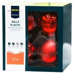 Metro Professional Red Christmas Tree Ball 20cm 4pcs
