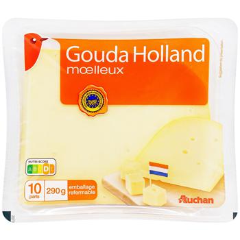 Auchan Gouda Cheese 290g - buy, prices for Auchan - photo 2