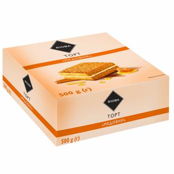 Торт Rioba Медовый 500г - купить, цены на METRO - фото 2
