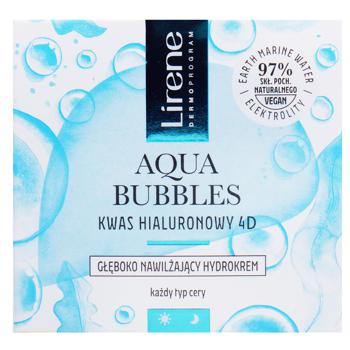 Lirene Aqua Bubbles Face Hydro-Cream 50ml - buy, prices for NOVUS - photo 2