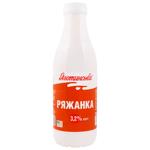 Ряжанка Яготинська 3,2% 750г