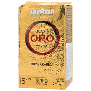 Кава мелена Lavazza Qualitа Oro 250г - купити, ціни на Ідеал - фото 1
