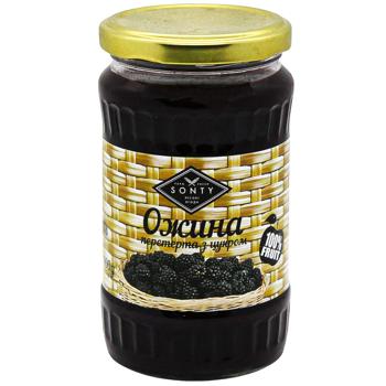 Ожина перетерта з цукром Sonty 400г