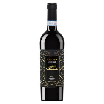 Odusia Primitivo Manduria DOC Red Dry Wine 14.5% 0.75l - buy, prices for NOVUS - photo 1