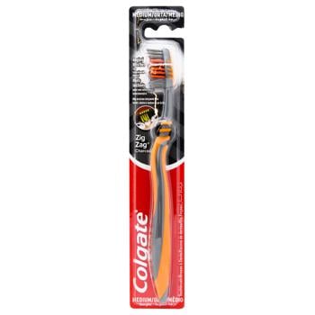 Colgate Zig Zag Charcoal Toothbrush Medium Hard - buy, prices for COSMOS - photo 4