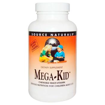 Source Naturals Mega-Kid Multivitamin and Minerals for Children 120 wafers - buy, prices for Biotus - photo 1